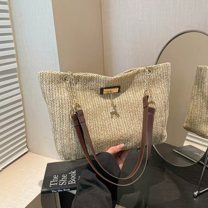 CLARABELLA LARGE SHOULDER TOTE BAG