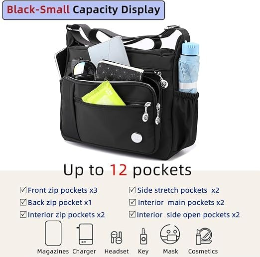WINONA MULTI-POCKET CROSSBODY BAG