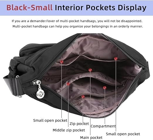 WINONA MULTI-POCKET CROSSBODY BAG