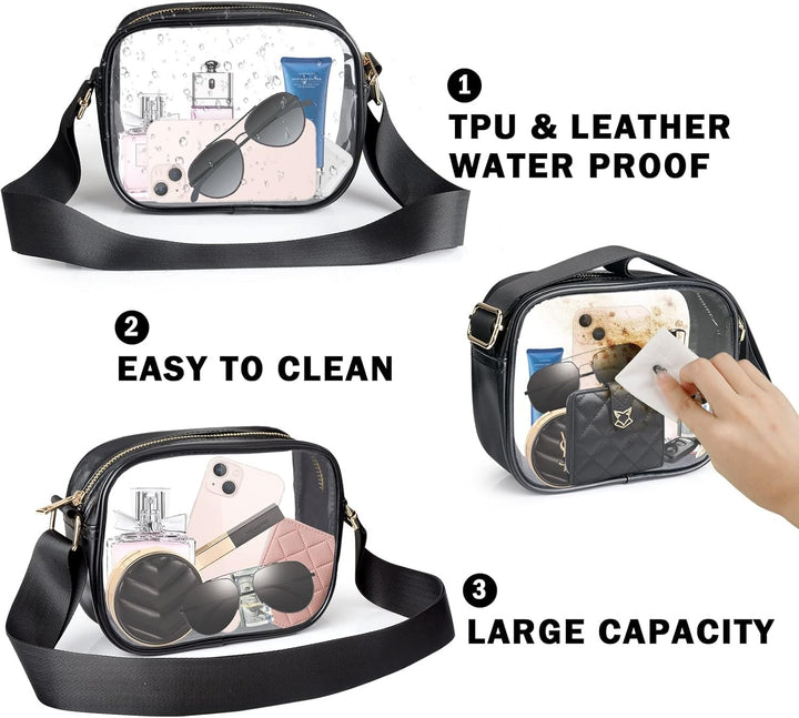 BIANCA CLEAR CROSSBODY BAG
