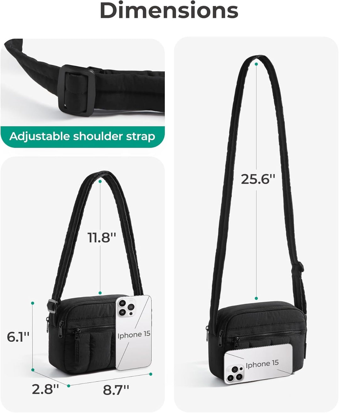 DAPHNE MINI PUFFY CROSSBODY BAG