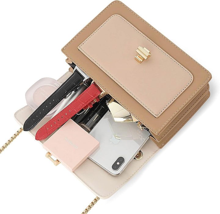 FIORELLA LEATHER CROSSBODY BAG