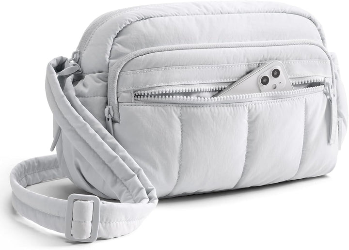 ABRIELLE ANTI-THEFT QUILTED CROSSBODY BAG