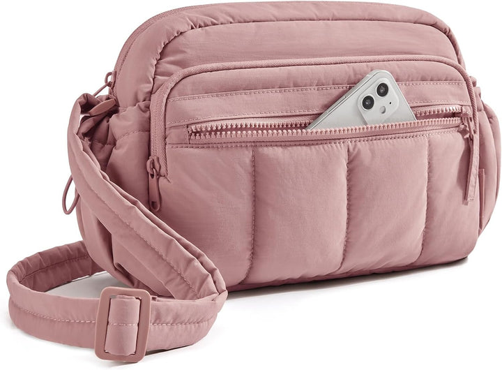 ABRIELLE ANTI-THEFT QUILTED CROSSBODY BAG