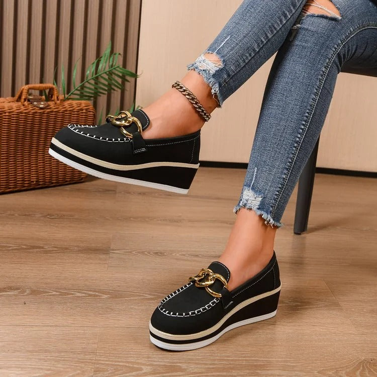 LARISSA ORTHOPEDIC SLIP-ON LOAFERS