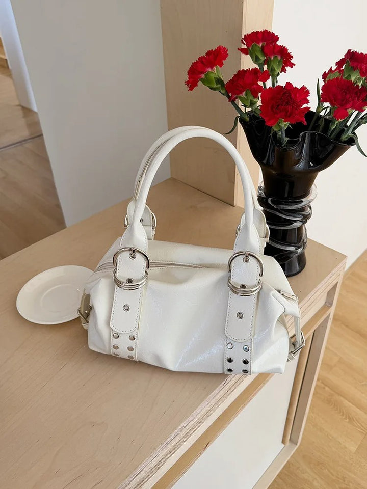 DANICA FASHION RIVET SHOULDER BAG