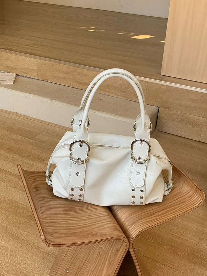 DANICA FASHION RIVET SHOULDER BAG