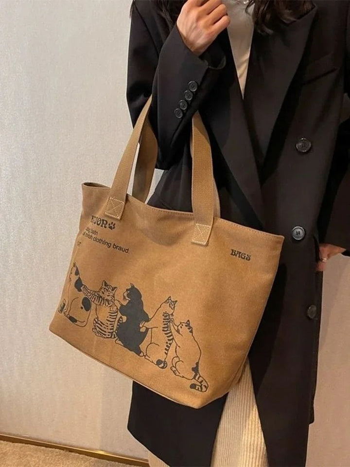 RAFAELA CANVAS TOTE BAG