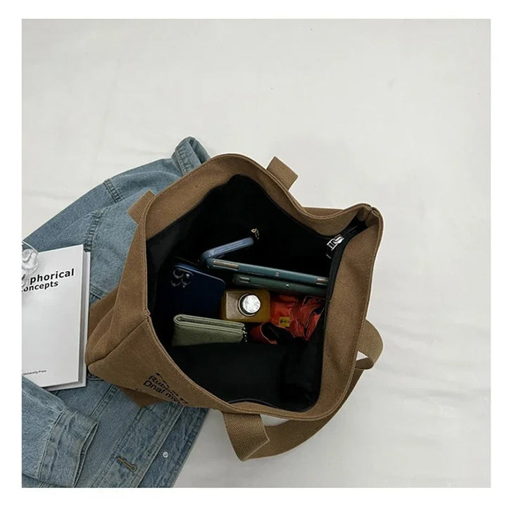 RAFAELA CANVAS TOTE BAG
