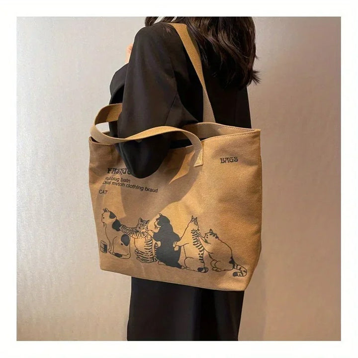 RAFAELA CANVAS TOTE BAG