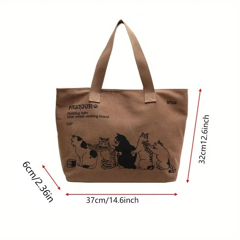 RAFAELA CANVAS TOTE BAG