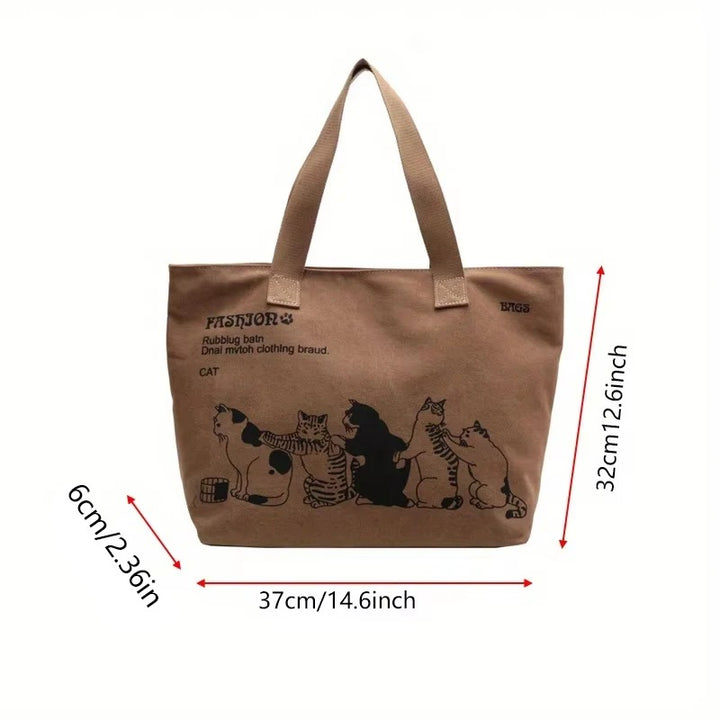 RAFAELA CANVAS TOTE BAG