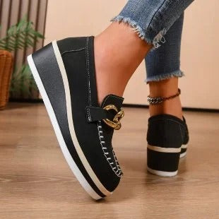 LARISSA ORTHOPEDIC SLIP-ON LOAFERS