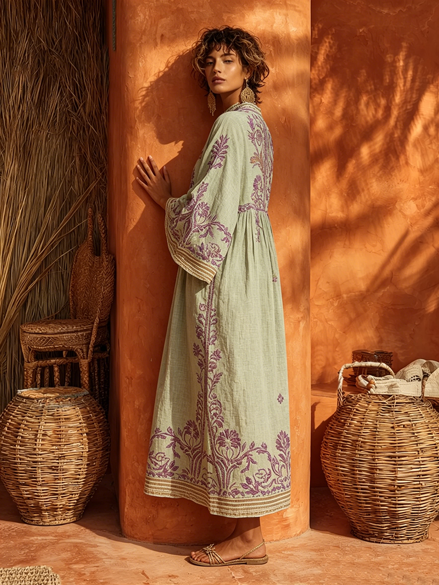 CELESTINA CHARMING BOHO DRESS