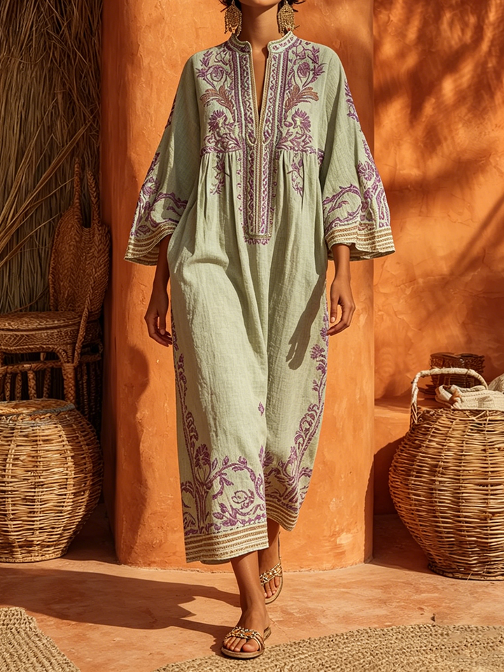 CELESTINA CHARMING BOHO DRESS