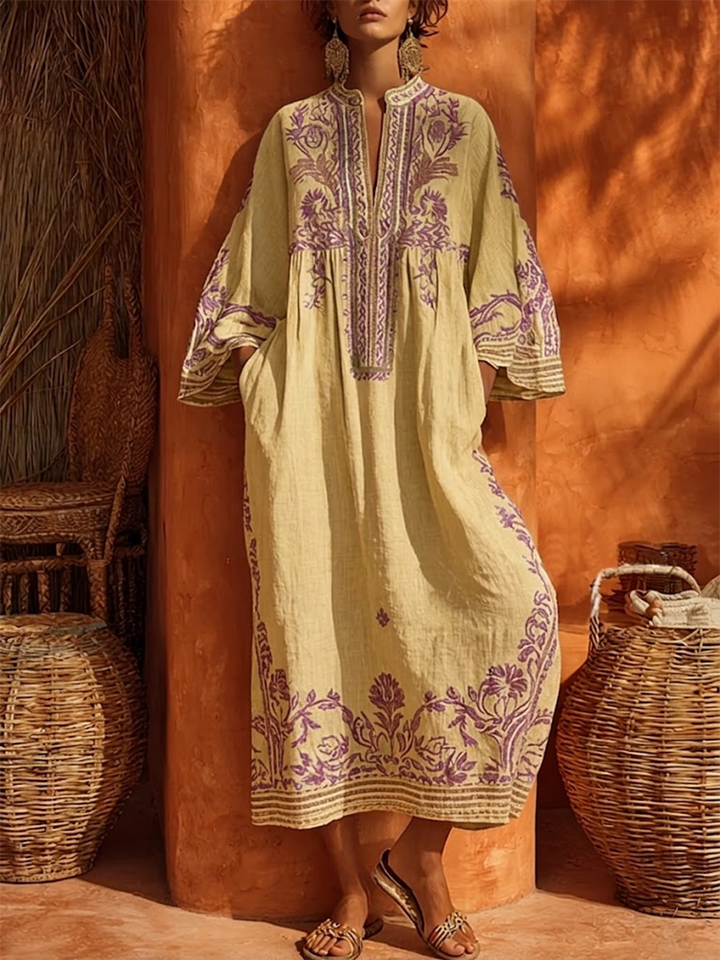 CELESTINA CHARMING BOHO DRESS