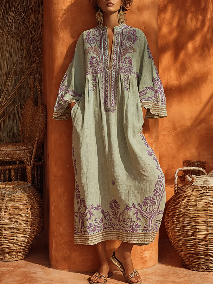 CELESTINA CHARMING BOHO DRESS