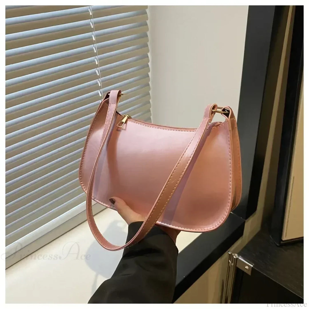 AMARI PATENT LEATHER SHOULDER BAG