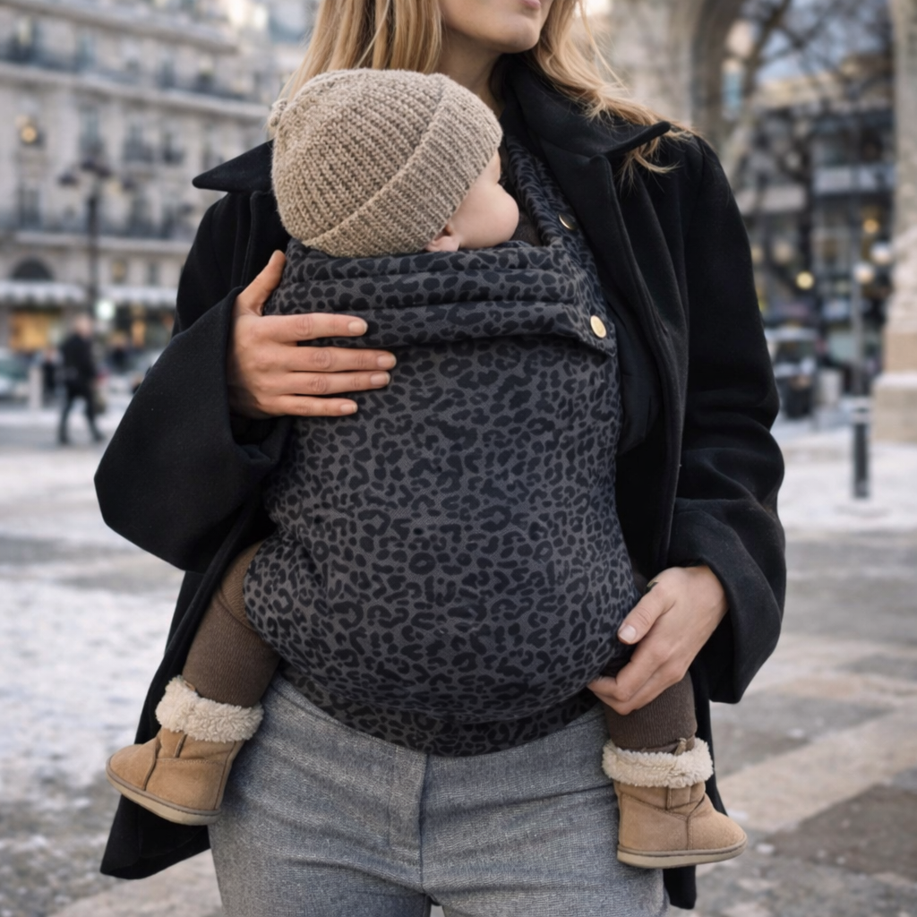 LEOPARD ERGONOMIC KANGAROO BABY CARRIER