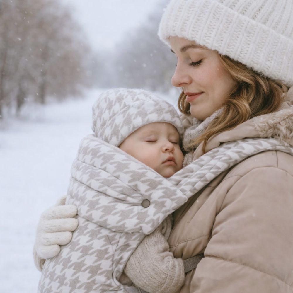 HOUNDSTOOTH ERGONOMIC BABY CARRIER