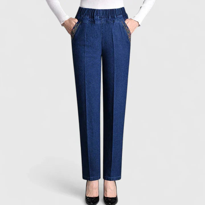 FLORALYSSA COMFORTABLE PANTS