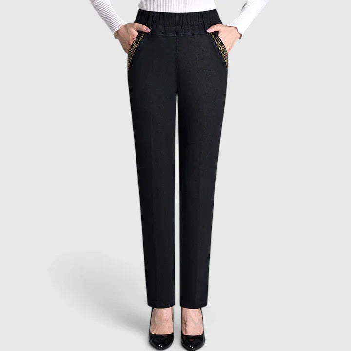 FLORALYSSA COMFORTABLE PANTS