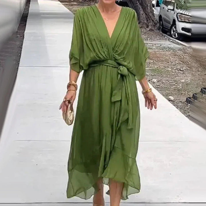 AVA ELEGANT MIDI DRESS