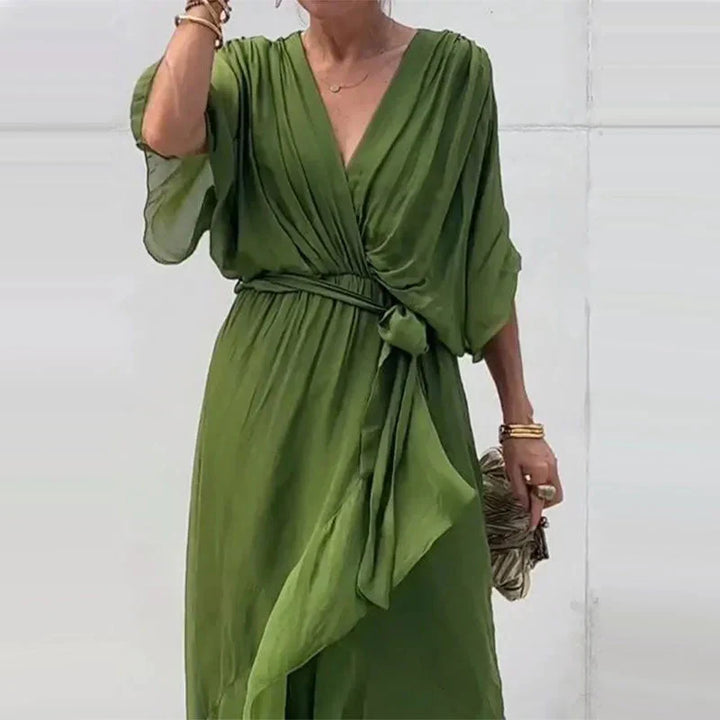 AVA ELEGANT MIDI DRESS
