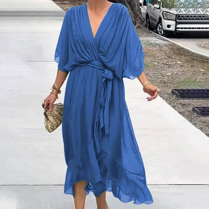 AVA ELEGANT MIDI DRESS