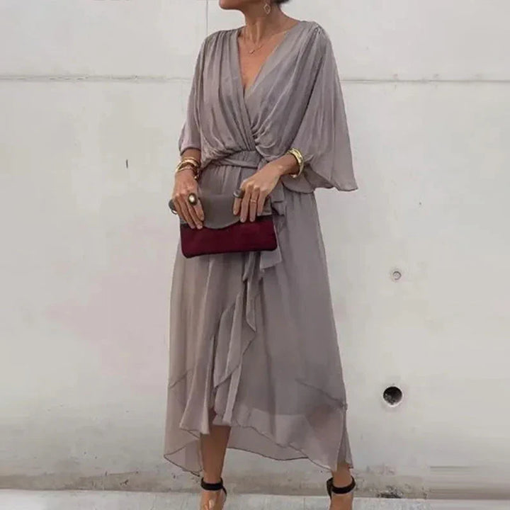 AVA ELEGANT MIDI DRESS