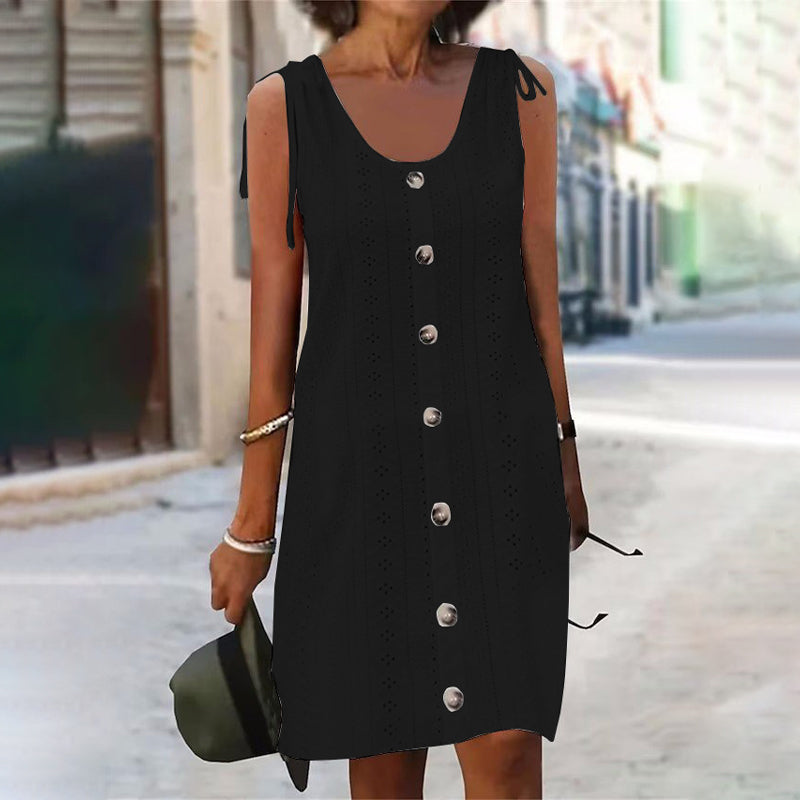 DINYA SLEEVELESS KNIT DRESS