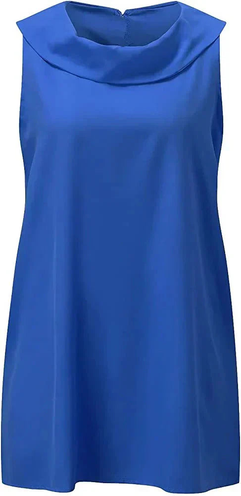 ELINE COTTON LINEN MIDI DRESS