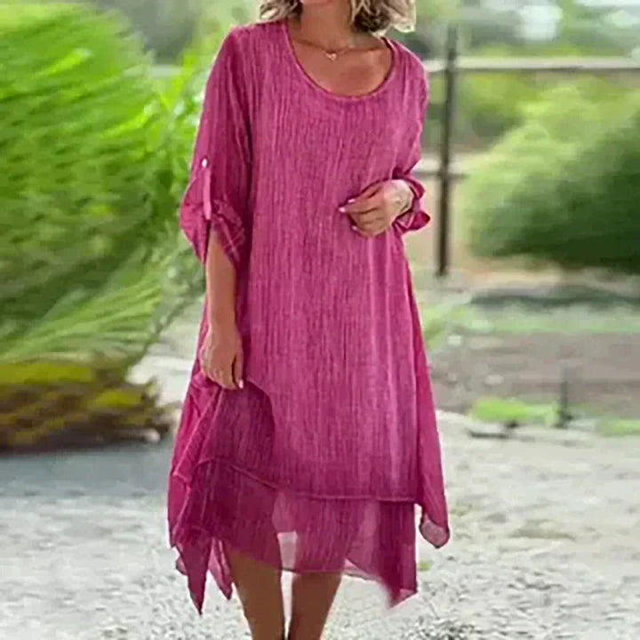 LIVIA ELEGANT LOOSE FIT DRESS