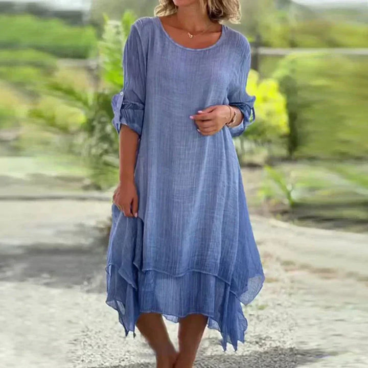 LIVIA ELEGANT LOOSE FIT DRESS