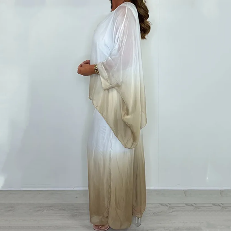 EMILIE DIP DYE FLOWY TWO-PIECE SET