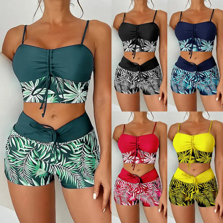 MARINA PRINTED TWO-PIECE SWIM SET