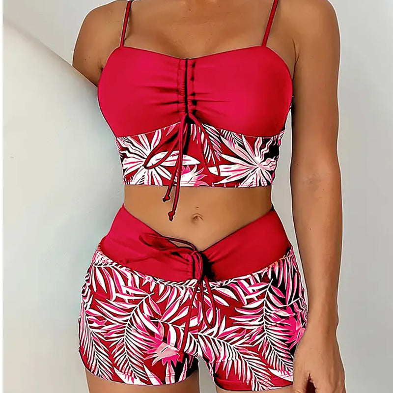 MARINA PRINTED TWO-PIECE SWIM SET
