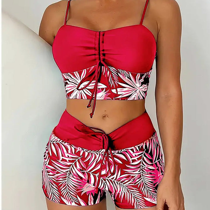 MARINA PRINTED TWO-PIECE SWIM SET