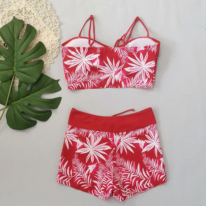 MARINA PRINTED TWO-PIECE SWIM SET