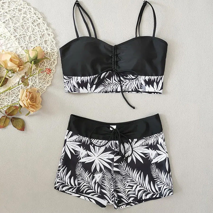 MARINA PRINTED TWO-PIECE SWIM SET