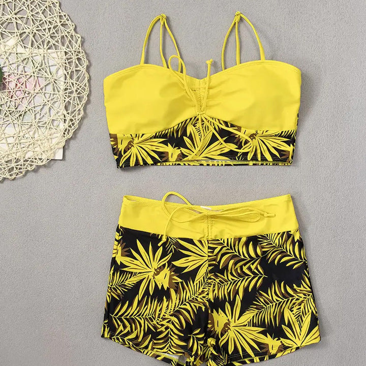 MARINA PRINTED TWO-PIECE SWIM SET
