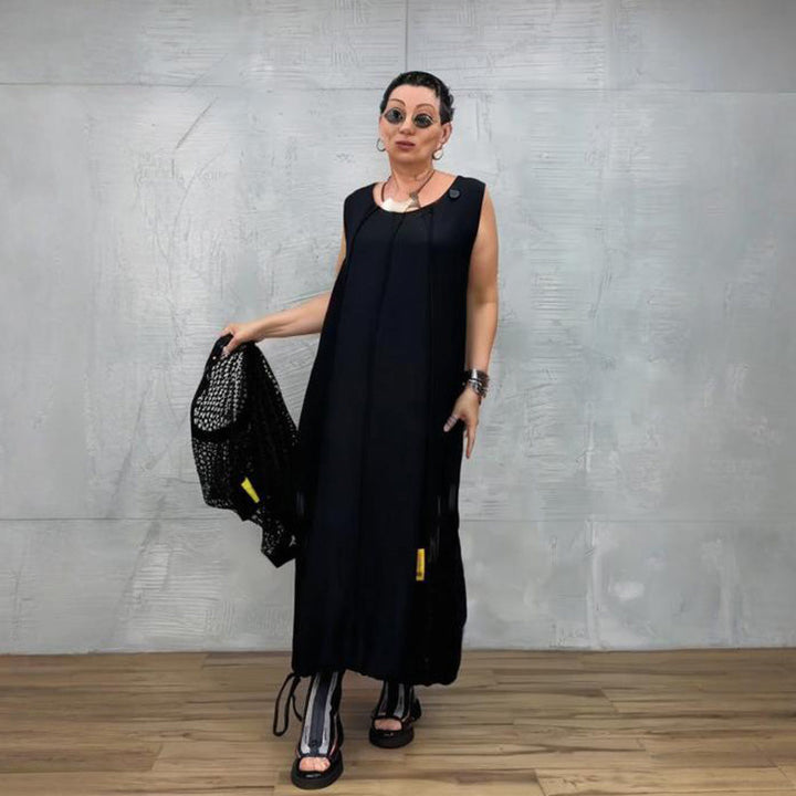 CLARA SLEEVELESS DRESS WITH COVER-UP