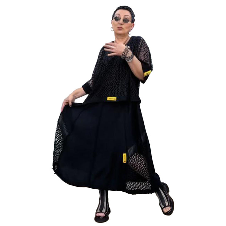 CLARA SLEEVELESS DRESS WITH COVER-UP