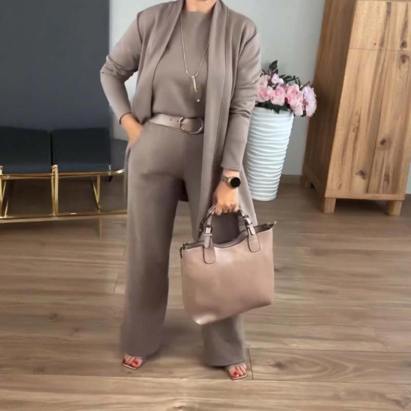 ELARA 3-PIECE CARDIGAN SET