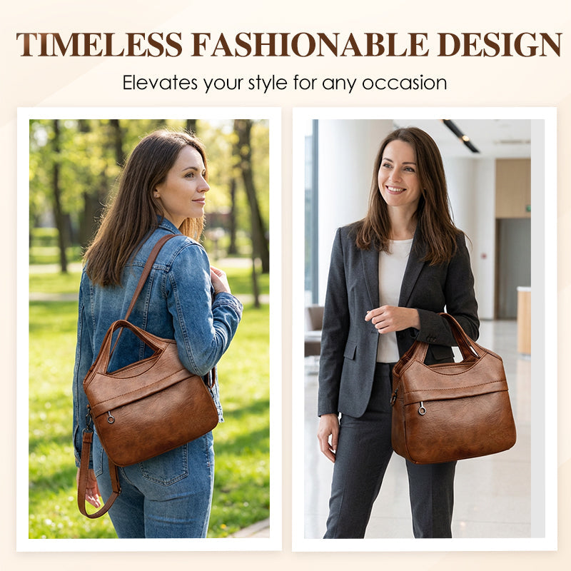 EMMA SOFT FAUX CROSSBODY HANDBAG