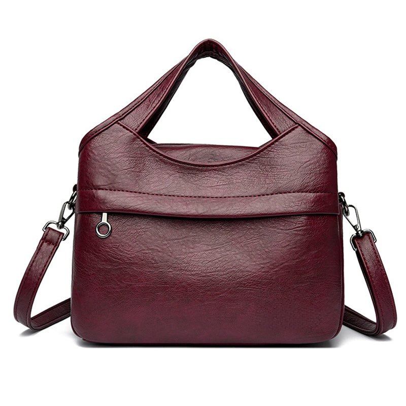 EMMA SOFT FAUX CROSSBODY HANDBAG