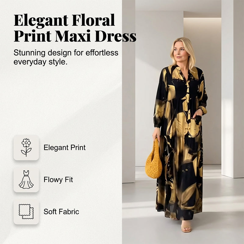 VIVIEN LOOSE FIT MAXI DRESS